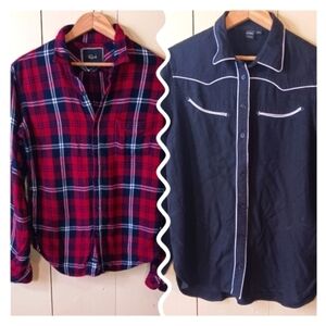 Rails and icone western style shirts